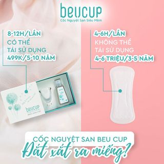 Cốc nguyệt san BeUCup siêu mềm