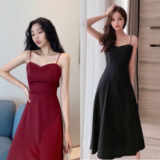 ĐẦM XOÈ 2 DÂY CÚP NGỰC - DT1461 - xưởng may đô thành