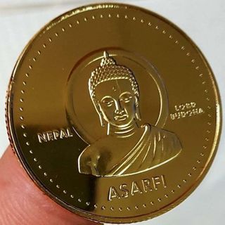 Tiền Xu Nepal Hình Đức Phật Kém Túic( như hình)