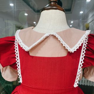 Sét 2 chi tiết gồm yếm và áo dành cho bé gái [Sỉ buôn TOÀN QUỐC]
