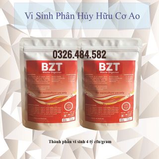Vi sinh khử mùi hôi phân huỷ bùn # vi sinh bzt đỏ 227g