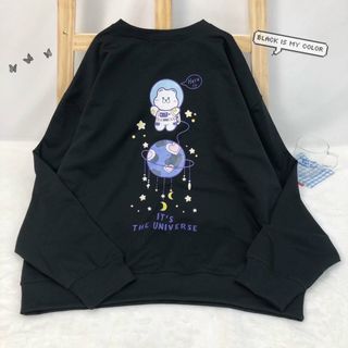 Áo sweater in quả cầu và chú gấu bao đẹp
