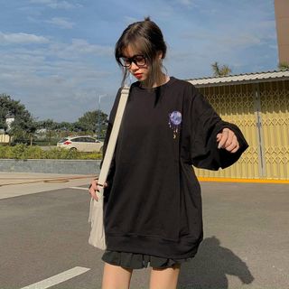 Áo sweater in quả cầu và chú gấu bao đẹp