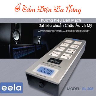Ổ CẮM ĐIỆN ĐA NĂNG EELA ĐAN MẠCH EL-208