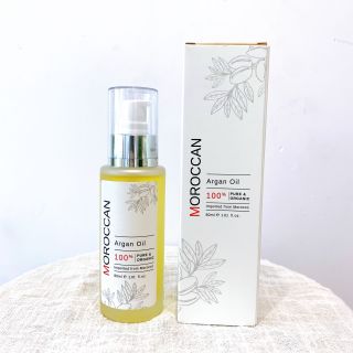 [SIÊU TIẾT KIIỆM] Dầu Argan oil Ma Rốc 100% hữu cơ & nguyên chất chai 80ml - Moroccan argan oil 100% pure & organic