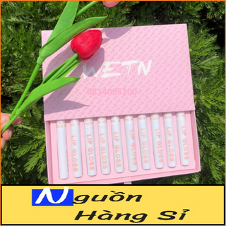 Set son kem lì wetn lip gloss - set 10 cây giá sỉ