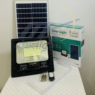 ĐÈN PHA NĂNG LƯỢNG MẶT TRỜI 200W JINDIAN JD8200L