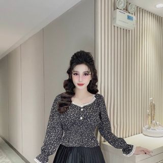 Áo bánh bèo nhúng eo QC
