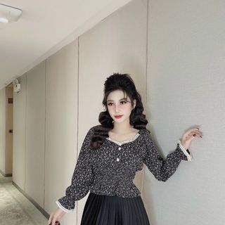 Áo bánh bèo nhúng eo QC