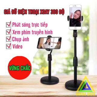 Giá Đỡ Điện Thoại Để Bàn Xoay 360 Độ Microphone Stands giá sỉ