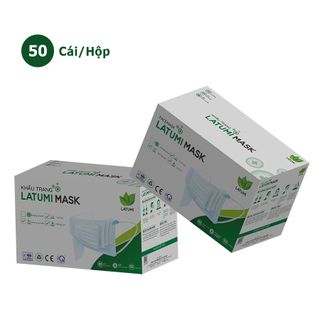 Khẩu Trang Y Tế Cao Cấp LATUMI Sản Xuất Theo Dây Chuyền Nhà Máy Khép Kín