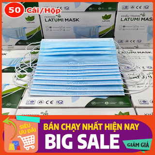 Khẩu Trang Y Tế Chuẩn Dây Chuyền Sản Xuất Hiện Đại LATUMI