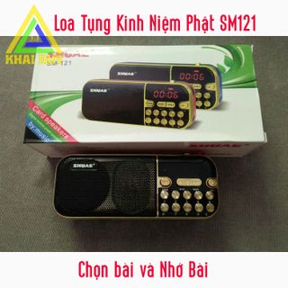 Loa Tụng Kinh Niệm Phật SM121 Chọn bài và Nhớ Bài giá sỉ