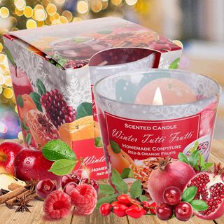 Ly nến thơm tinh dầu Bartek Winter Tutti Frutti 115g QT3159 - nho, quế, lựu (giao mẫu ngẫu nhiên) giá sỉ