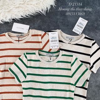 Váy body thun sọc