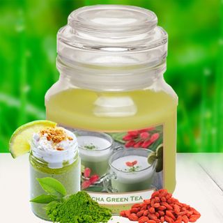 Hũ nến thơm tinh dầu Bartek Green Tea Pudding 130g QT0462 - matcha trà xanh giá sỉ