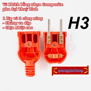 Phích Cắm Điện Siêu Chịu Tải P3000W SOPOKA Chống Vỡ Chịu Nhiệt Cao