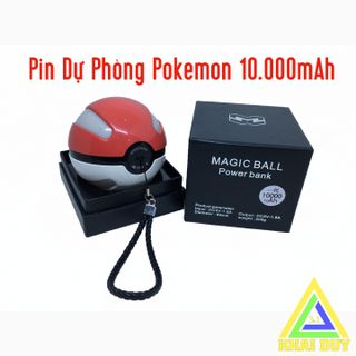 Pin Dự Phòng Pokemon Dung Lượng Đủ 10.000mah