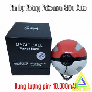 Pin Dự Phòng Pokemon Dung Lượng Đủ 10.000mah giá sỉ