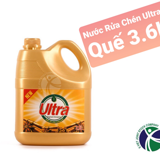 Nước rửa chén hương quế Ultra 3,6l