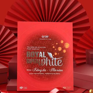 Dịch uống truyền trắng Royal Super White thương hiệu Minh Lady Beauty