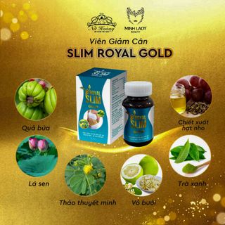 Viên Uống Giảm Cân Royal Slim Gold Cực Kỳ Hiệu Quả Từ Thương Hiệu Minh Lady Beauty