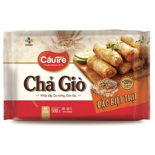 Chả giò Cầu Tre đặc biệt nhân thịt gói 500g giá sỉ