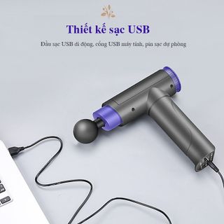 Súng Massage toàn thân cho người tập GYM - nhiều chế độ khác nhau