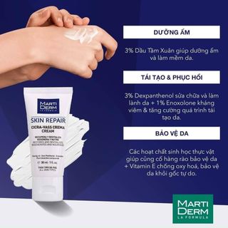 Kem sửa chữa, lành thương và phục hồi MARTIDERM CICRA VASS CREAM