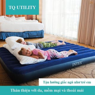 Giường đệm hơi Intex 137cm x 191cm x 25cm - Bơm 2 chiều hiện đại giá sỉ