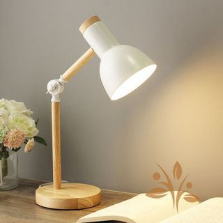 [ĐÈN HỌC GỖ ĐIỀU CHỈNH THÂN] Đèn Bàn Thiết Kế Đơn Giản, Hiện Đại giá sỉ