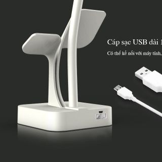 [ĐÈN BÀN BÓNG KÉP] Đèn chống cận - Bảo vệ mắt - Thiết kế xinh xắn - Sử dụng thông minh