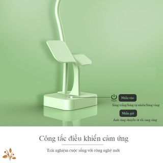 [ĐÈN BÀN BÓNG KÉP] Đèn chống cận - Bảo vệ mắt - Thiết kế xinh xắn - Sử dụng thông minh