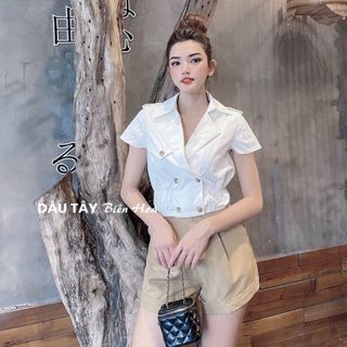 Áo croptop hàng QC