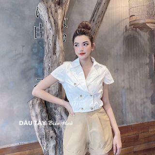 Áo croptop hàng QC