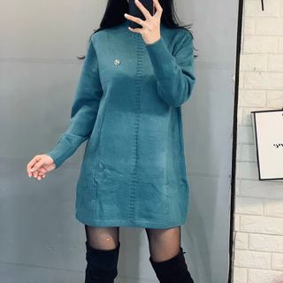 Áo len thân dài kèm tag