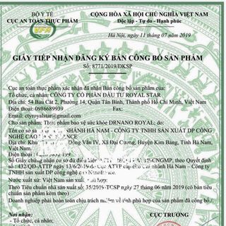 Viên Uống Trắng Da Mờ Nám DrNano Royal Minh Lady Beauty