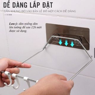 [Sỉ Sài Gòn] Giá treo thau, chậu inox đa năng, tiện ích