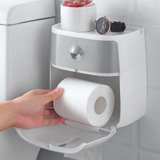 [Sỉ Sài Gòn] Hộp đựng giấy vệ sinh 2 ngăn Ecoco