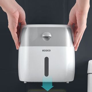 [Sỉ Sài Gòn] Hộp đựng giấy vệ sinh 2 ngăn Ecoco