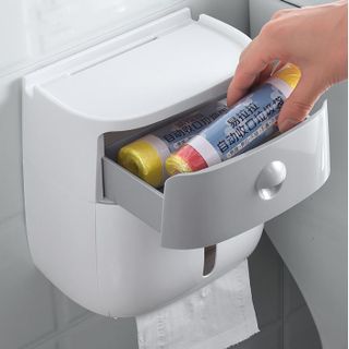 [Sỉ Sài Gòn] Hộp đựng giấy vệ sinh 2 ngăn Ecoco
