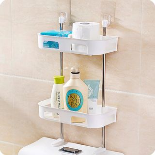 [Sỉ Sài Gòn] Kệ toilet 2 tầng dán tường siêu chắc chắn và tiện lợi