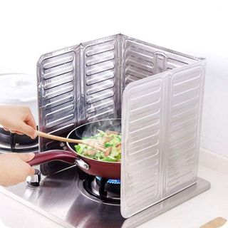 [ Kho Sỉ SG ] Tấm chắn dầu mỡ cách nhiệt hợp kim nhôm 90cm x 50cm