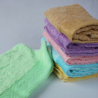 Khăn Mặt Sợi Tre Cao Cấp 30x50 cm - 70Gr
