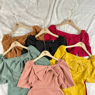 Đầm nơ ngực hàng Quảng Châu