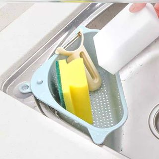 [ Kho Sỉ SG ] Giỏ nhựa lọc rác gác bồn rửa chén
