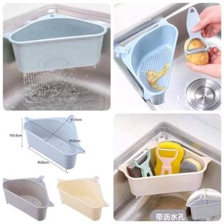 [ Kho Sỉ SG ] Giỏ nhựa lọc rác gác bồn rửa chén