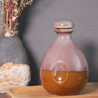 Bình gốm đựng rượu 500ml nậm rượu thủ công đẹp nhiều màu