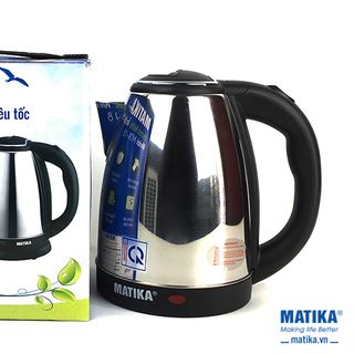 Ấm siêu tốc Matika MTK-18 dung tích 1,8L đun nước siêu nhanh