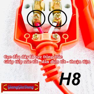 Ổ Cắm Điện Lõi Sứ Chịu Nhiệt SOPOKA T3-3000W 3 Lỗ Cắm - 3 Mét